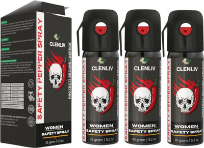Clenliv Pepper Spray for Self Defence | World hottest pepper Spray | Pepper Stream Spray