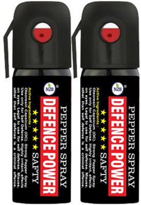 N2B Defence PowerWomen Self Defence green&red Pepper StreamSprayforSafety Pepper Gun