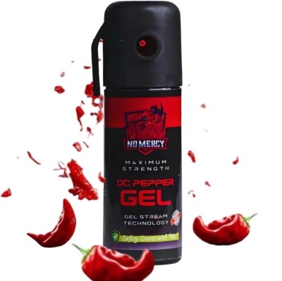 NO MERCY Pepper Spray for Women Safety | Powerful Spray Can of 55ml Pepper Stream Spray