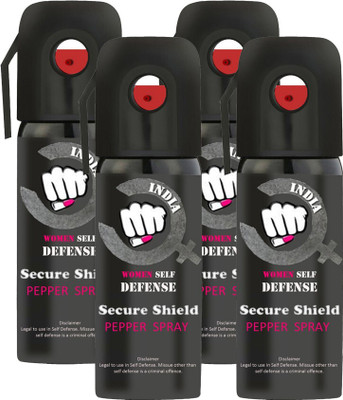 SECURE SHIELD Self Defence Pepper Spray for Personal Safety and Protection Pepper Stream Spray