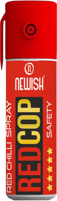 NEWISH Ultra Strong Red Chilli Women Self Defence/Protection Pepper Spray, Each 55 ml Pepper Stream Spray