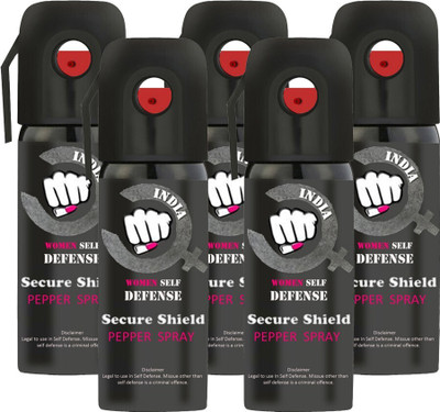 SECURE SHIELD Self Defence Pepper Spray for Personal Safety and Protection Pepper Stream Spray
