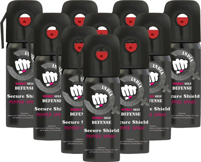SECURE SHIELD Self Defence Pepper Spray for Personal Safety and Protection Pepper Stream Spray