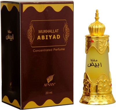 AFNAN Mukhallat Abiyad Eau de Parfum  -  20 ml(For Men & Women)