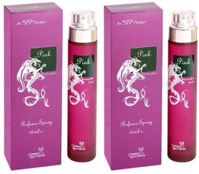 Crazy Moment PINK (PACK OF 2) Eau de Parfum  -  100 ml(For Men & Women)