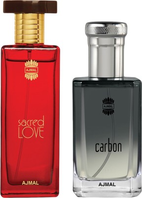 Ajmal Sacred Love Floral Musky and Carbon Citrus Spicy 50 & 100ML EDP Eau de Parfum  -  150 ml(For Men & Women)