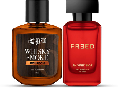 BEARDO Whiskey Smoke Bourbon & Freed Smokin' Hot Perfume |Strong & Long Lasting Perfume Perfume  -  130 ml(For Men & Women)