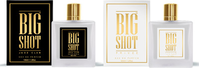 OSCAR Big Shot Jazz Club And Big Shot Privee (2x100ml) Eau De Parfum – 200 Ml (For Men) For Rs. 234 @ 85 %