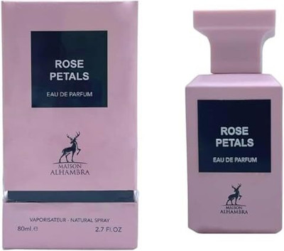 Maison Alhambra Rose Petals Perfume Long Lasting Eau de Parfum  -  80 ml(For Women)