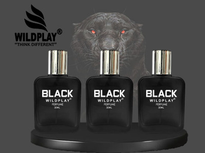 FORMLESS Wildplay Black Combo Of 3pc 30ml Each Perfume  -  90 ml(For Men & Women)