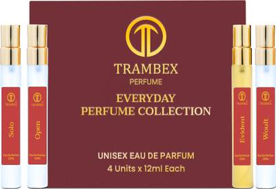 Trambex Everyday Perfume Combo Set for Men,Women,Girl Perfumes Luxury Fragrance Perfumes Eau de Parfum  -  48 ml