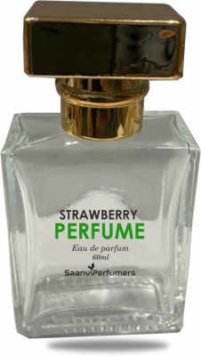 Saanvi perfumers Strawberry Perfume Spray | Long Lasting Fragrance Eau de Parfum  -  50 ml(For Men & Women)