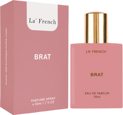 La French Brat Unisex Perfume 50ml | Eau De Parfum | Long-Lasting Bold Fragrance Eau de Parfum  -  50 ml(For Men & Women)