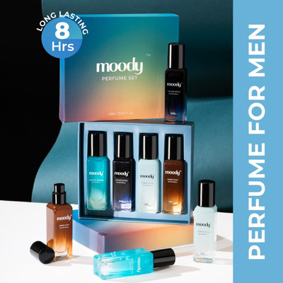MOODY Perfume Gift Set of 4 Eau de Parfum  -  80 ml(For Men)