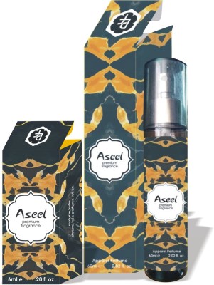 Parag Fragrances Aseel Perfume 60Ml And Aseel Attar 6Ml Combo Long Lasting Perfume For Men Floral Attar(Natural)