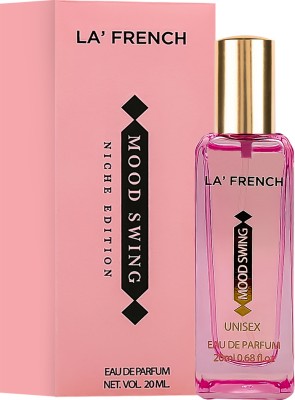 La French Mood Swing Eau De Parfum, Long Lasting, Unisex Perfume Eau de Parfum  -  20 ml(For Men & Women)