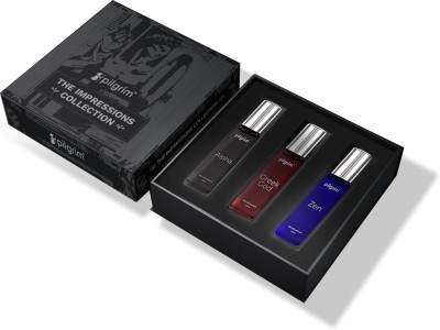 Pilgrim The Impressions Collection 3 in 1 Gift Box Perfume For Men Eau de Parfum  -  60 ml(For Men)