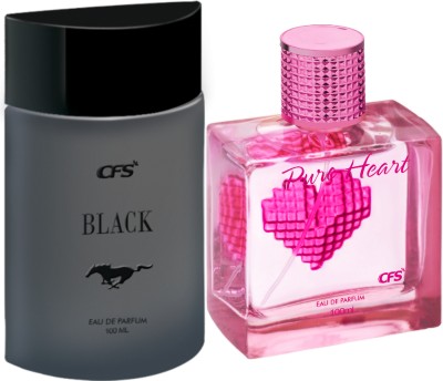 CFS Black & Rose Lady EDP Long Lasting Luxury Perfume Eau de Parfum  -  200 ml(For Men & Women)