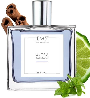Em5 Ultra Perfume | Strong & Long Lasting Spray | Vanilla Warm Spicy Fruity | Luxury Eau de Parfum  -  50 ml(For Men)
