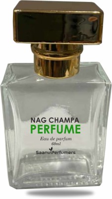 Saanvi perfumers Nag Champa Perfume Spray | Long Lasting Fragrance Eau de Parfum  -  50 ml(For Men & Women)
