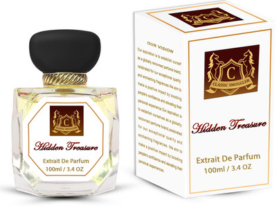 CLASSIC SMUGGLER HIDDEN TREASURE The Essence of the Mystical Himalayan deer musk Region Perfume Extrait De Parfum  -  100 ml(For Men & Women)