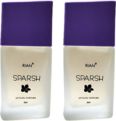 RIAN Sparsh Apparel Perfume 30ml Pack of 2 Eau de Parfum  -  60 ml(For Men & Women)