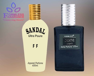 FORMLESS Sandal & Creative men Eau de Parfum  -  60 ml(For Men & Women)