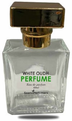 Saanvi perfumers White Oudh Perfume Spray | Long Lasting Fragrance Eau de Parfum  -  50 ml(For Men & Women)