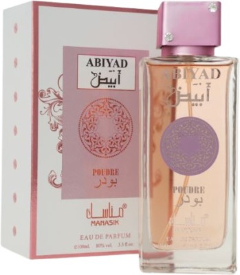 Manasik Abiyad Poudree AQD Eau de Parfum  -  100 ml(For Men & Women)