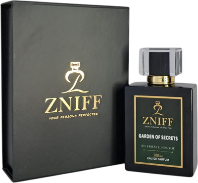 ZNIFF Garden of Secrets Eau de Parfum Fresh Citrus and Floral Long-Lasting Fragrance Perfume  -  100 ml(For Men & Women)
