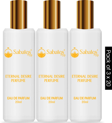 Sabates Eternal Desire Perfume For Men & Women / Enjoy Intense freshness / Unisex Eau de Parfum  -  60 ml(For Men & Women)