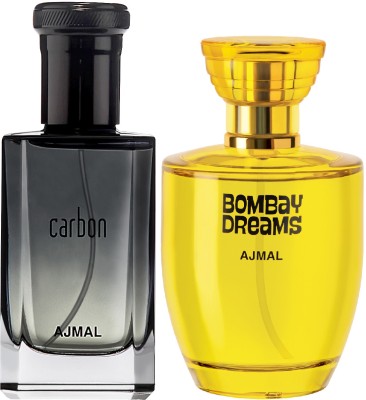 Ajmal Carbon Citrus Spicy and Bombay Dreams Floral Fruity Perfume Each 100ML EDP Eau de Parfum  -  200 ml(For Men & Women)