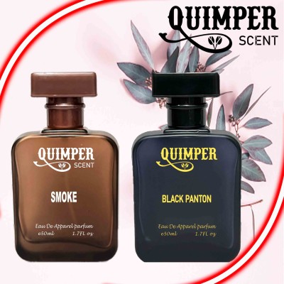 quimper Smoke & Black Panton 1pc Each Perfume  -  100 ml(For Men & Women)