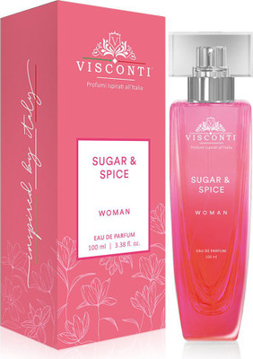 VISCONTI Sugar & Spice EDP Perfume Floral & Citru Long Lasting Casual Wear Fragrance Eau de Parfum  -  100 ml(For Women)