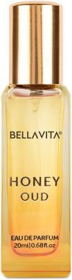 Bella vita organic Honey OUD Perfume For Men & Women with Honey, Floral & Oud Scent Fragrance Eau de Parfum  -  20 ml(For Men & Women)