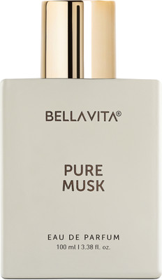 BELLAVITA PURE MUSK perfume for Men & Women|Floral & Woody Notes|Long Lasting Fragrance| Eau de Parfum - 100 ml(For Men & Women)