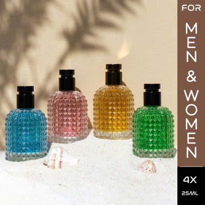 BRIT ACCENT Combo Pack of 4|MARVEL+MOONLIGHT+REBEL+WANDERER|Premium Long Lasting Perfume| Eau de Parfum  -  100 ml(For Men & Women)