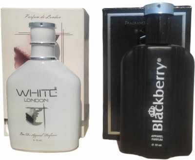 St. Louis black berry & white london perfume 50 ml combo pack of 2 men & women Eau de Parfum  -  100 ml(For Men & Women)