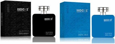 MOCHI Erotic Midnight + Erotic Bela (Pack Of 2) Eau de Parfum  -  200 ml(For Men & Women)