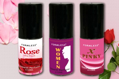 FORMLESS Rose , Women & X Pinky Perfume  -  30 ml(For Men & Women)