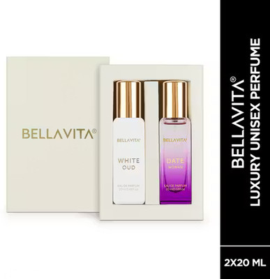 BELLAVITA Luxury DATE Woman +White OUD Unisex Perfume Combo for Men and Women 40 ML Eau de Parfum - 40 ml(For Men & Women)