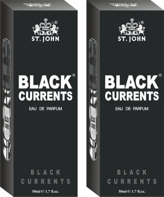 ST-JOHN Cobra Black Current 50ml Pack of 2 Body Perfume Spray Gift Pack Eau de Parfum  -  100 ml(For Men & Women)
