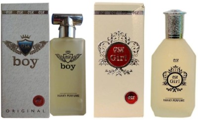 OSR girl120ml & boy110ml perfume pack of 2 Eau de Parfum  -  230 ml(For Men & Women)