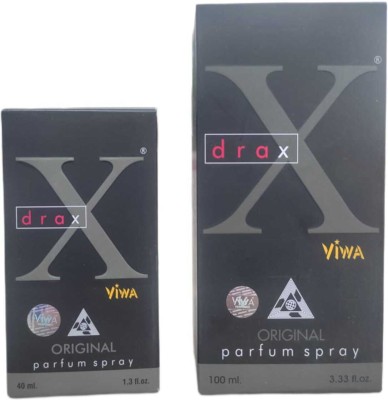 VIWA DRAX ORIGINAL SPRAY PERFUME 100 & 40 ML COMBO PACK OF 2 Eau de Parfum  -  140 ml(For Men & Women)