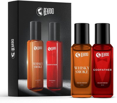 BEARDO Godfather & Whisky Smoke EDP Perfume | Strong & Long Lasting | Fresh Fragrance Eau de Parfum - 40 ml(For Men)