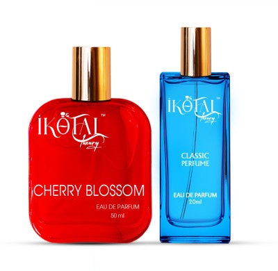 IKOTAL Blossom All Time Classic Spray Perfume Gift Combo for Men & Women | Upto 24 hr Eau de Parfum  -  70 ml(For Men & Women)