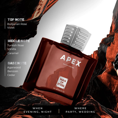 Man of Steel Apex Eau de Parfum  -  100 ml(For Men)