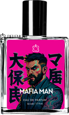 Delemont Mafia Man – Trending Fragrance with Black Rose & Tobacco Leaf Notes with vibe Eau de Parfum  -  50 ml(For Men & Women)