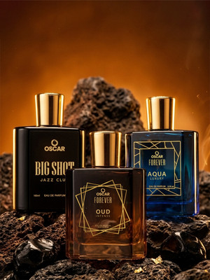 OSCAR BigShot Jazz Club, Aqua Luxury & Oud Intense Perfume Combo, Strong, Long Lasting Eau de Parfum - 300 ml(For Men & Women)
