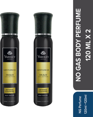 Yardley London Gentleman Intense Fougere No Gas Body Perfume  -  240 ml(For Men)